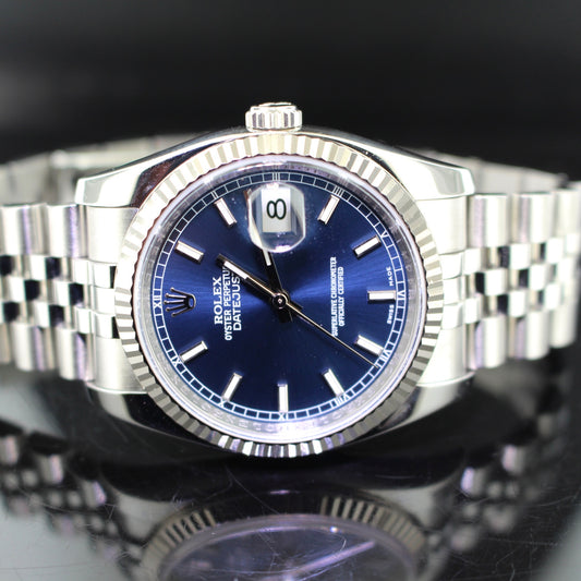 Rolex Date Just ref. 116234 acciaio