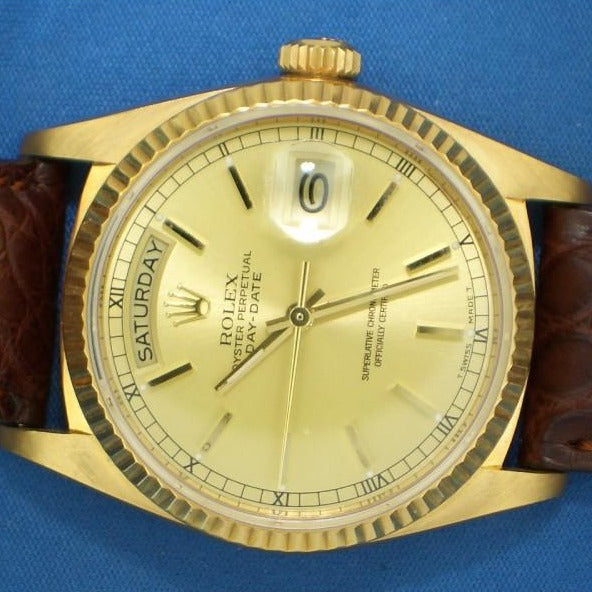 Rolex day-date ref. 18038 oro giallo