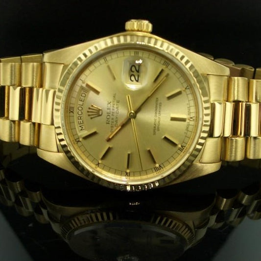 Rolex day-date ref. 18038 oro giallo
