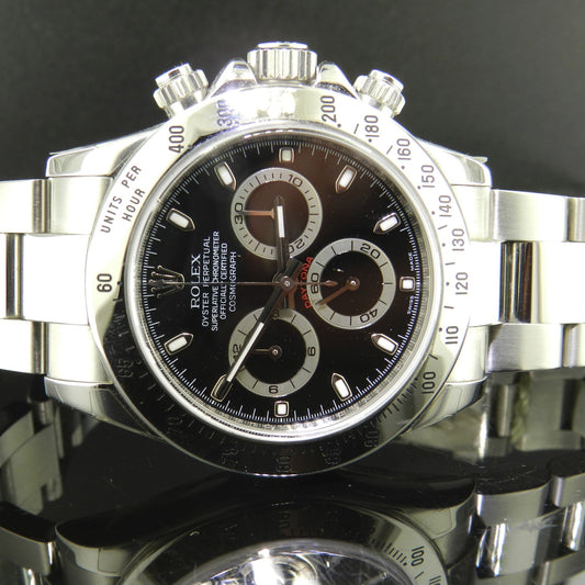 Rolex Daytona cosmograph ref. 116520 acciaio