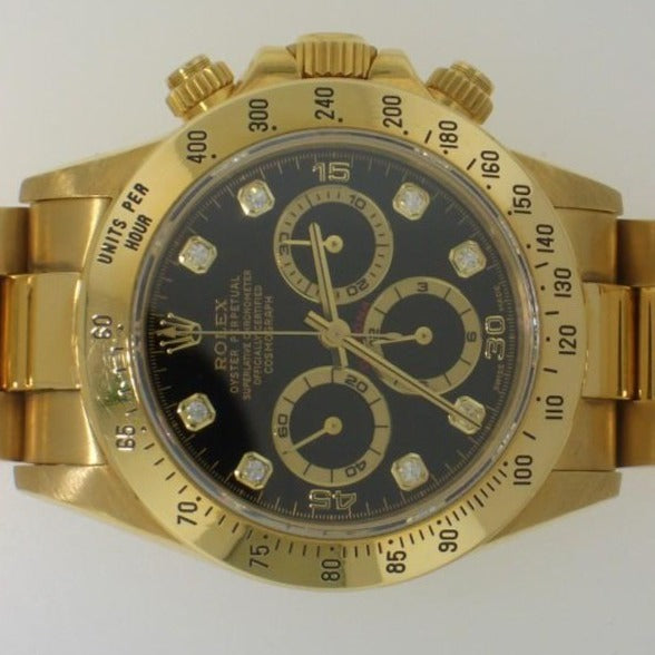 Rolex Daytona cosmograph 16528 diamonds