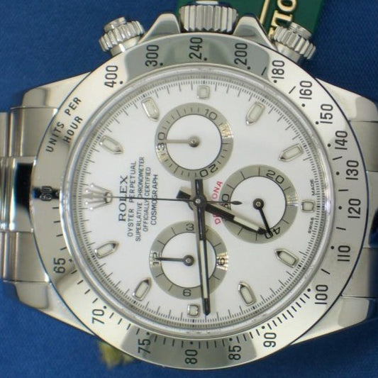 Rolex Daytona cosmograph ref. 116520 acciaio