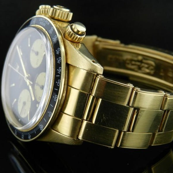 Rolex Daytona cosmograph ref 6265 oro 18kt ghiera nera