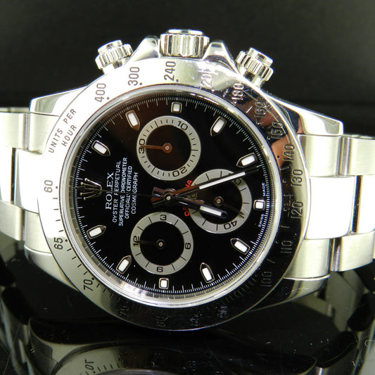 Rolex Daytona cosmograph ref. 116520 acciaio