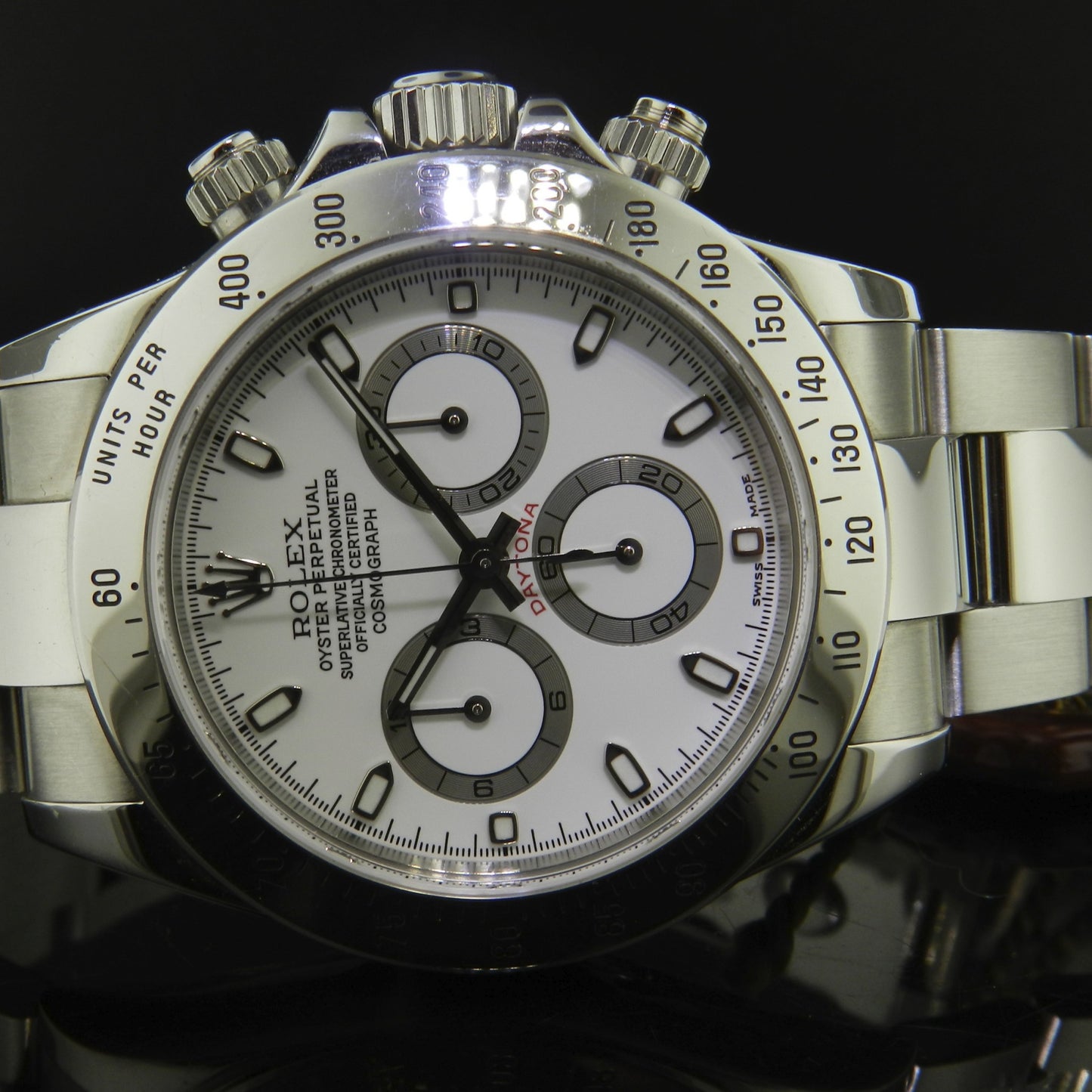 rolex Daytona cosmograph ref. 116520 acciaio Nos