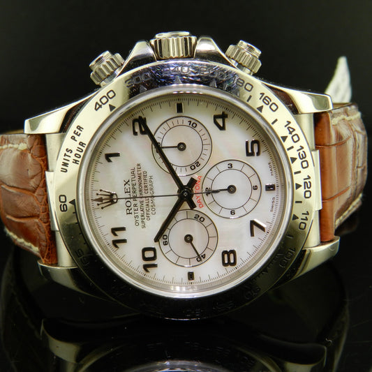 Rolex Daytona cosmograph ref. 16519 oro bianco madreperla