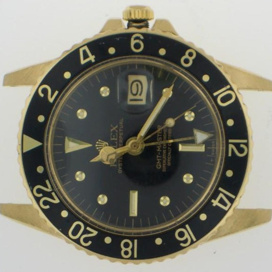 Rolex gmt master I 1675 testa oro