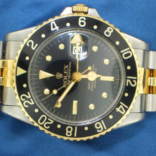 Rolex Gmt Master I ref. 16753 acciaio oro