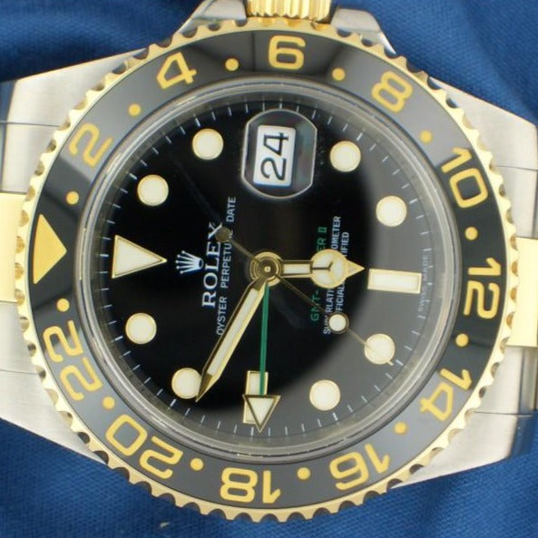 Rolex gmt master II 116713 LN acciaio oro