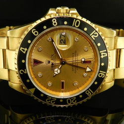 Rolex Gmt Master II ref. 16718 oro giallo