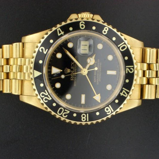 Rolex Gmt Master II ref.16718 oro giallo