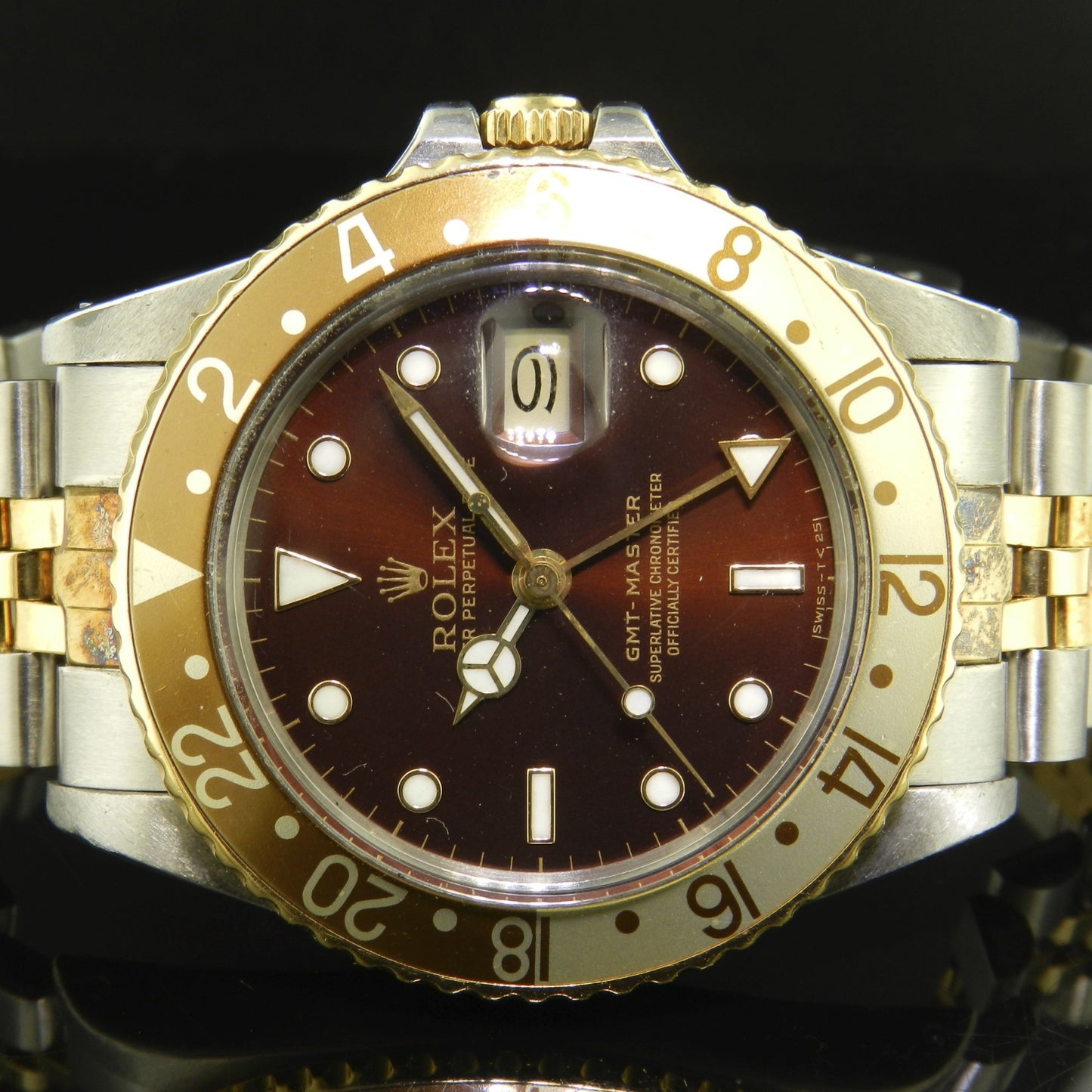 Rolex gmt master ref. 16753 acciaio-oro