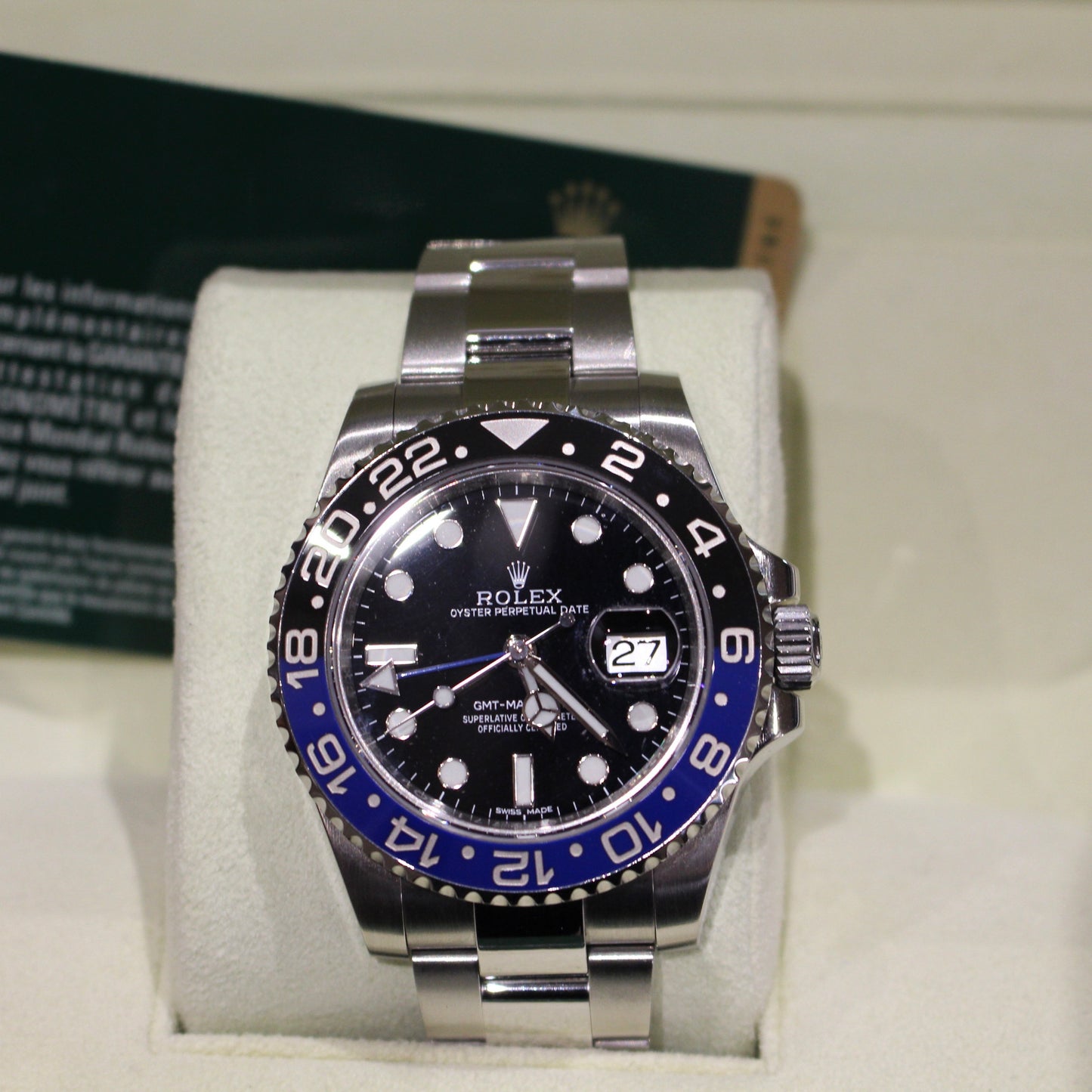 Rolex Gmt Master II ref.116710blnr