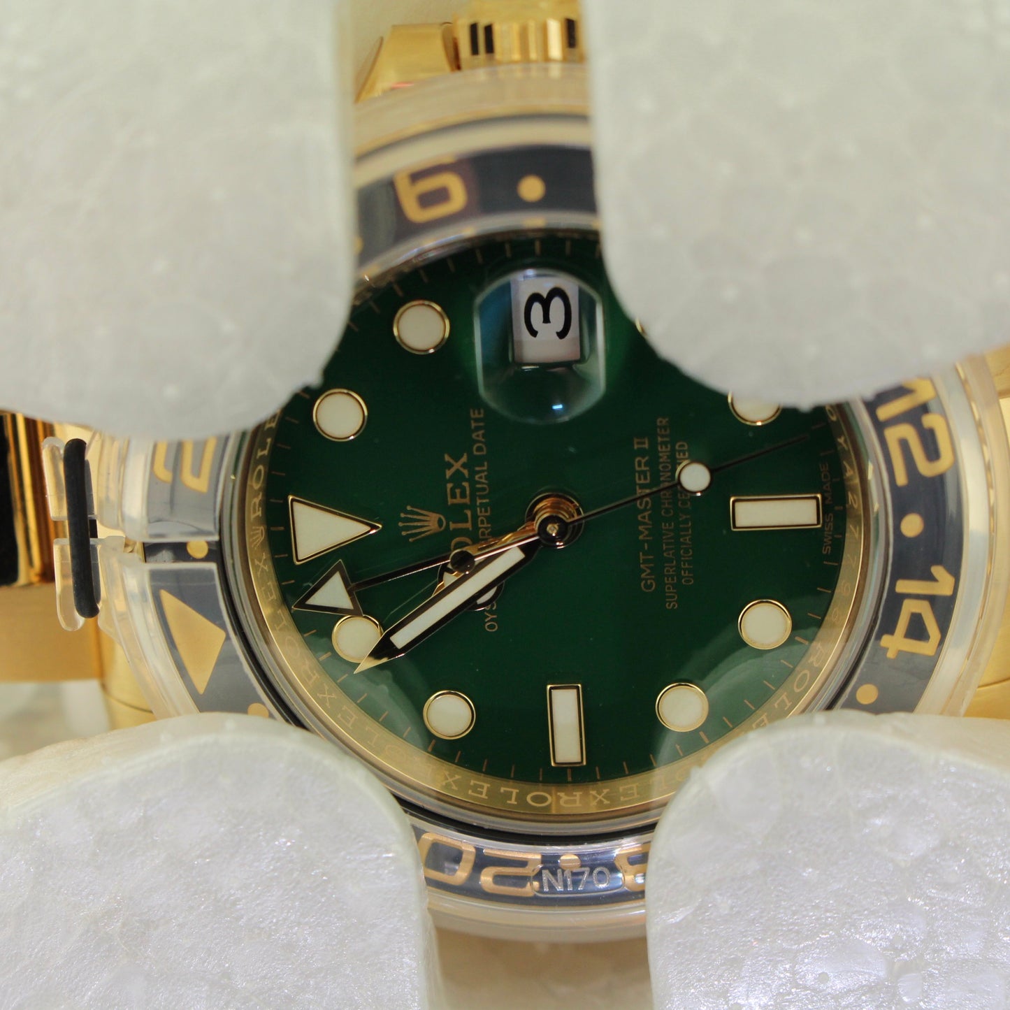 Rolex Gmt Master II ref. 116718 oro giallo