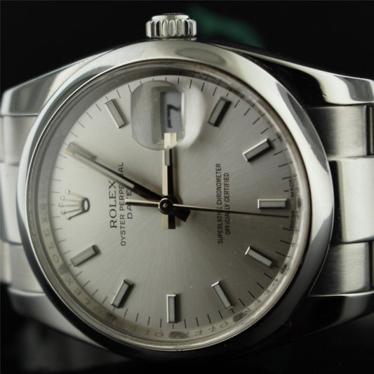 Rolex oyster date ref. 115200