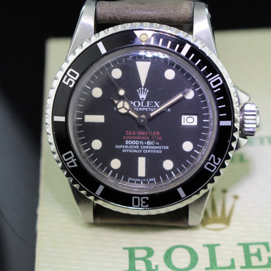 rolex Sea Dweller (Double Red) doppia scritta rossa ref. 1665