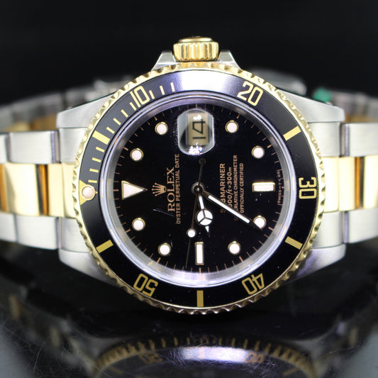Rolex Submariner ref. 16613 acciaio-oro quadrante nero