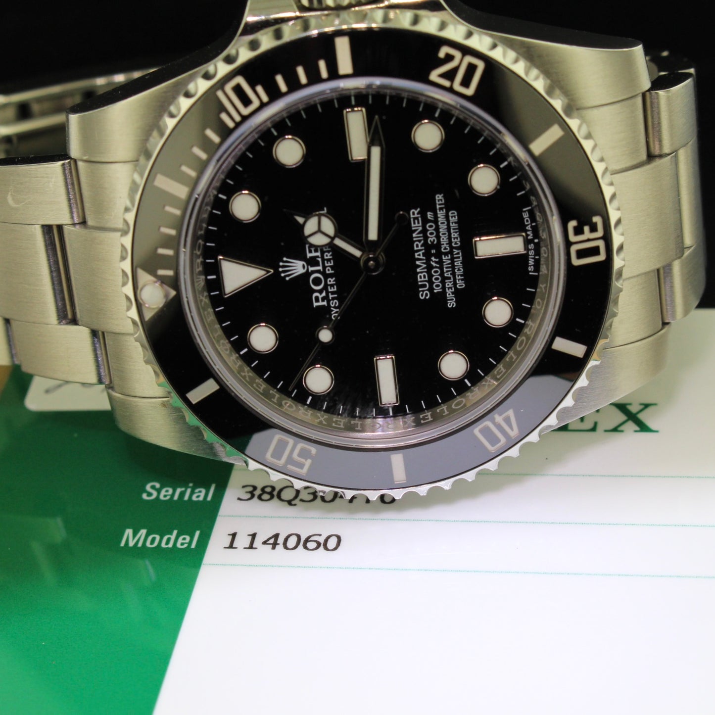 Rolex Submariner ref.114060 acciaio