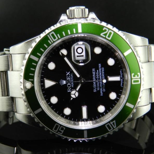 Rolex Submariner ghiera verde ref. 16610LV