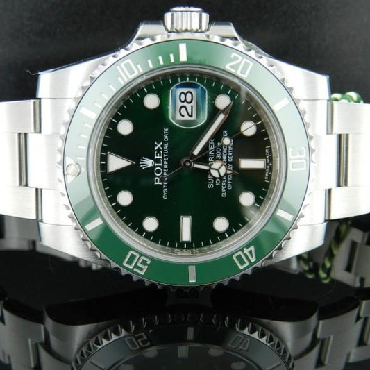 Rolex Submariner ghiera verde ref.116610LV ceramica