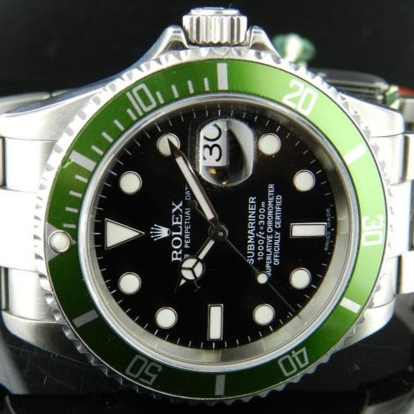 Rolex Submariner ghiera verde ref. 16610LV Fat Four