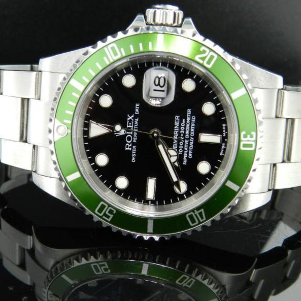 Rolex Submariner Ghiera Verde ref.16610LV Fat Four