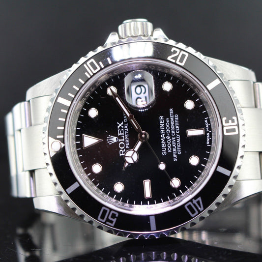 Rolex Submariner ref. 16610 acciaio