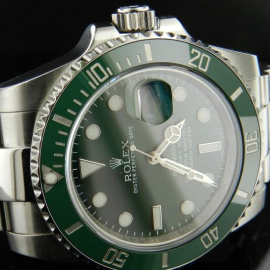 Rolex Submariner ref.116610LV ghiera verde ceramica
