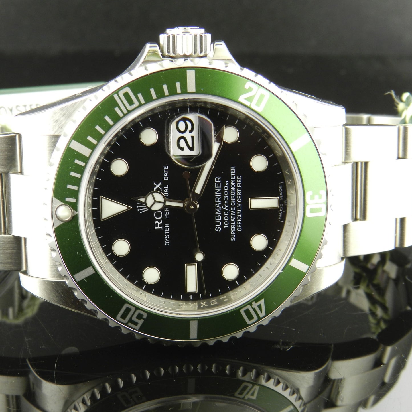 Rolex Submariner ref. 16610LV Fat Four Nos