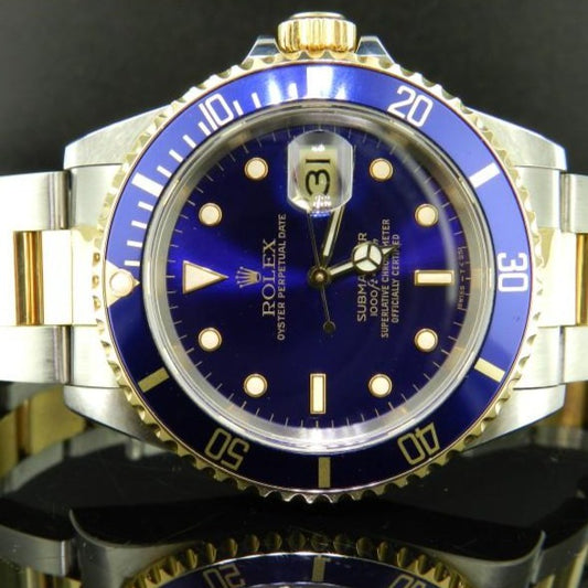 Rolex submariner ref. 16613 acciaio-oro