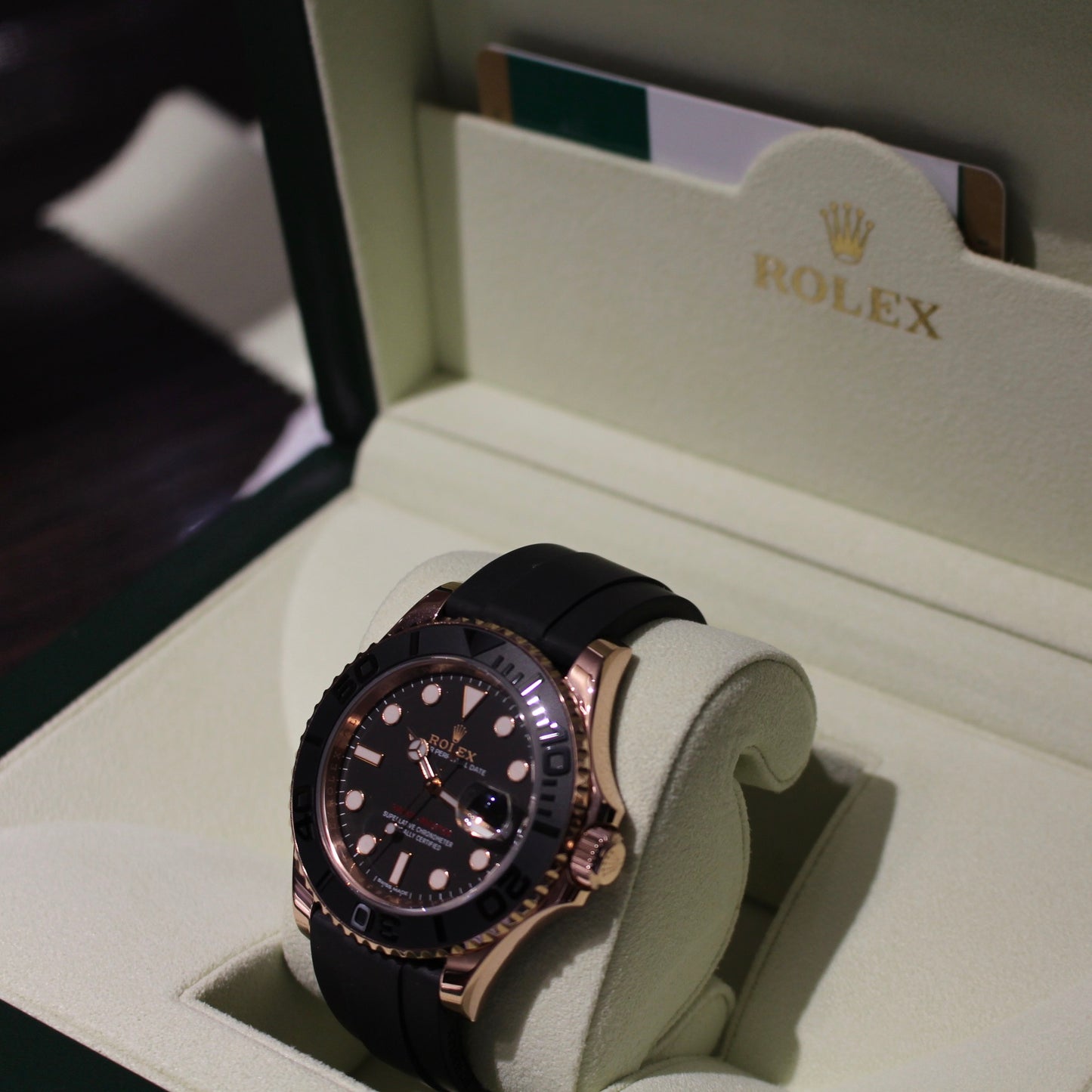 Rolex Yachtmaster ref.116655 oro rosa