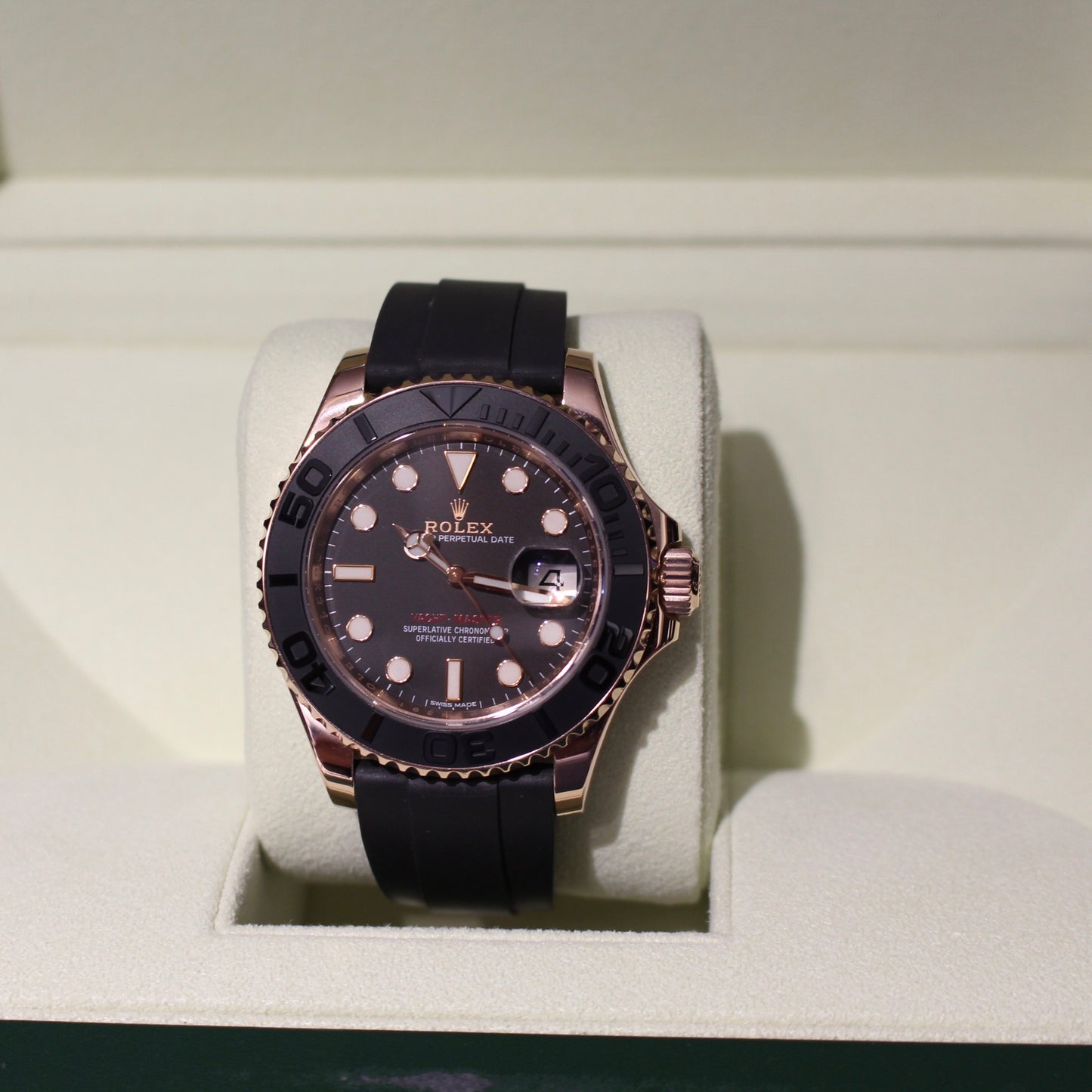 Rolex Yachtmaster ref.116655 oro rosa