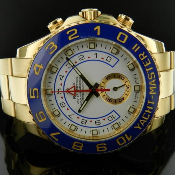 Rolex Yachtmaster II ref.116688 yellow gold