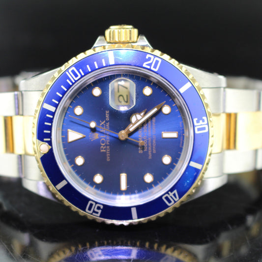 Rolex Submariner ref.16613 acciaio oro